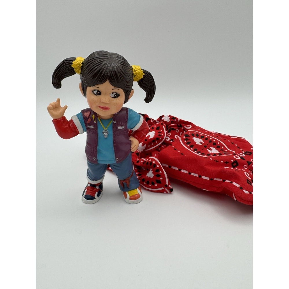 Vintage 1984 Punky Brewster Figure w/ Leg Bandana Pouch!